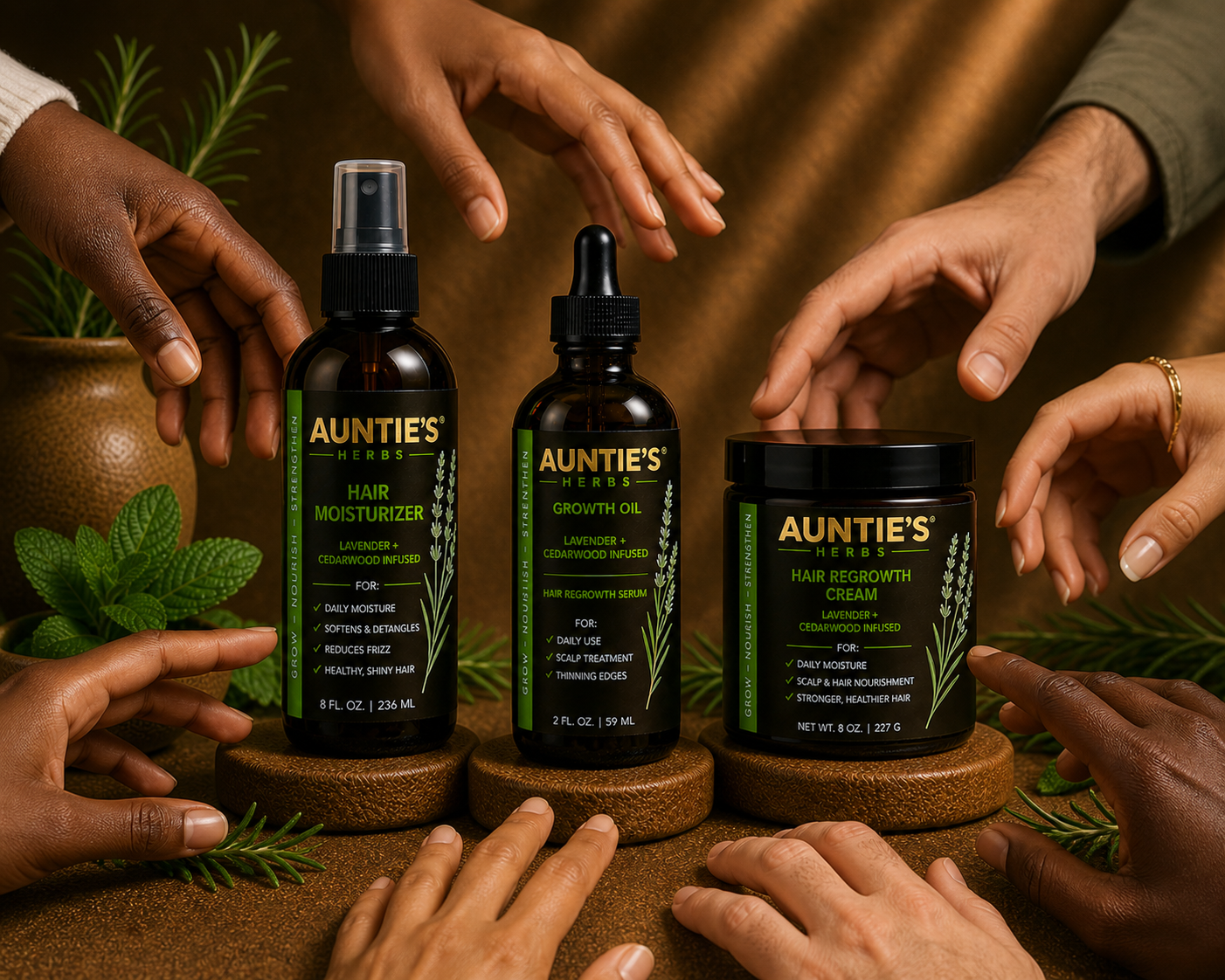 Pre-Order Auntie's Herbs Growth Kit
