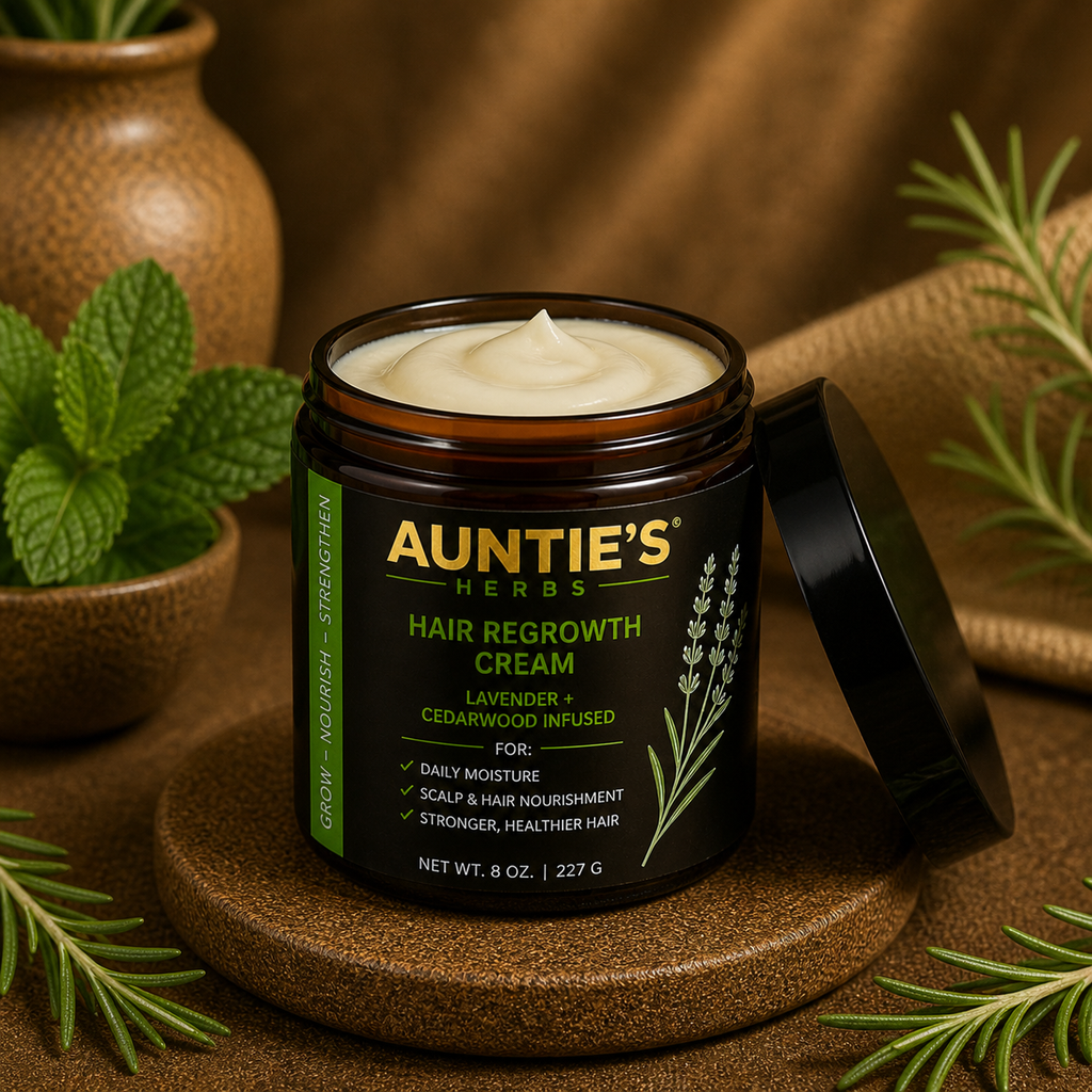 Pre-Order Auntie's Herbs Hair Regrowth Cream